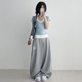 Unique Deep V-Neck Halter Short-Sleeved T-Shirt (3 colors)