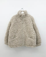 Boucle Half-Neck Zip-Up (2 Colors)