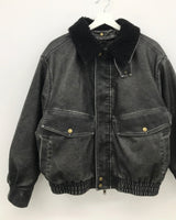 [MD Pick] Grunge Leather Mustang Jacket (2color)