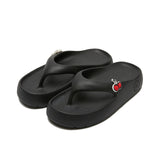 KIRSH GEL-CLOUD FLIP-FLOP [BLACK]