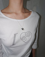 [925SILVER] CUPID HEART NECKLACE