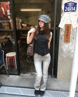 Wrinkle shirring cap