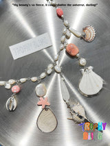 Natural Pearl Wind Chime Necklace