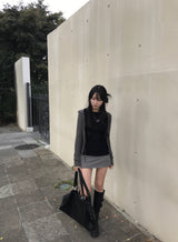 ローHラインミニスカート