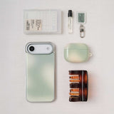 (Basic)Silver Bumper Case_Afternoon Leaf
