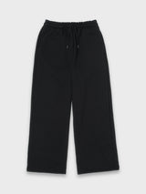 APPLIQUE SWEATPANT - BLACK