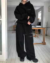 Glint Brushed Fleece Studded Training Pants