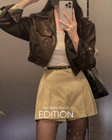 【MADE】Leather Jumper