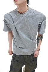 Wrinkled Boxy Fit Tee