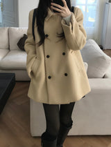 Innerf Wool Half Coat (3 colors)