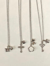 chain charm necklace