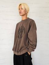 VENTIQUE ピグメントガブリエルスウェットシャツ 3colors