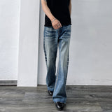 Ghost Fade Wide Jeans
