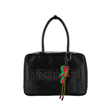 Signature Logo Top Handle Bag + Includes Charm and Keyring