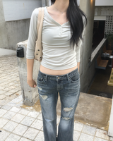 ボタン ハーフスリーブ Tシャツ