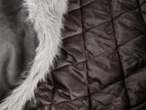 Kotor Raccoon Fur Quilted Mustang 3C