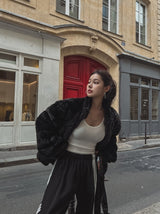 [PREMIUM/MADE] 斜め2wayファージャケット