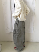 Washed Cargo Pants