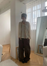 (UNISEX) PEACH WASHING BALLOON PANTS (3color)