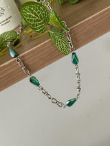 ASCLO Crystal Chain Necklace (3color)