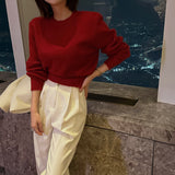 Shaming round knit/ 4colors