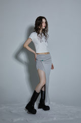 CUBIC RIBBON T-SHIRT