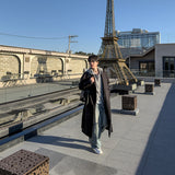 Nice open robe long coat