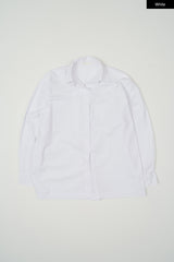 Croy loose fit cotton shirt
