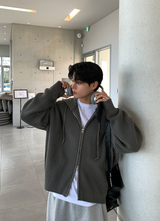 Cant Hachi Warm Knit Hooded Zip-Up