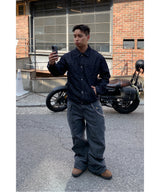 Vintage Dyeing Cut Pants