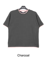 Rian Color Matching Layered Short Sleeve Tee