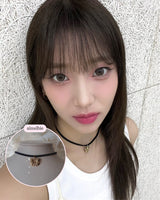 Lovely Ribbon Choker Necklace - Gold (Kep1er Dayeon Necklace)
