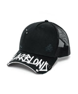 BBD グラフィティロゴトラッカーメッシュキャップ(Black)