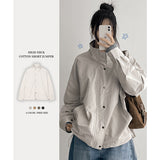Coco String High-Neck Snap Field Jumper (4 colors)