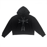 Holinness Crop Setup Hoodie