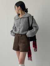 Suede Brushed Shorts