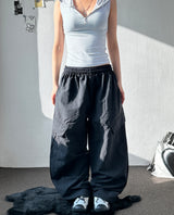 Grade Nylon Cargo Balloon Pants 4color