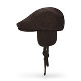 VA Embroidery Fly Hunting Cap / Brown