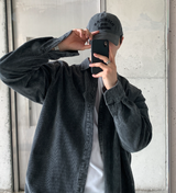  Fatal Overfit Corduroy Shirt