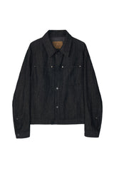 Linen Engineered Jacket (Black)