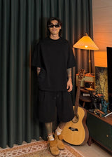 Comfy Cargo Pocket Short-Sleeve T 3COLOR