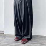 Oversized Pleated Trousers