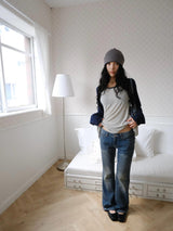 flap pocket denim pt