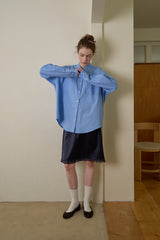 Standard pocket shirt_blue