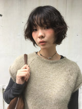 ヨリン ボタン ハーフ ニット (3color)