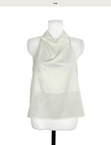 forming pearl satin halter bl