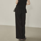 Melrose Satin Basic Pants