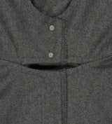 Layered Bolero Wool Jacket / Grey