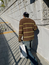 No.1002 st hand warmer hairy KNIT (4color)