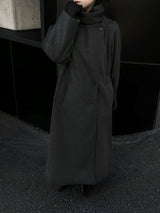 シティハイネックロングコート (2color)